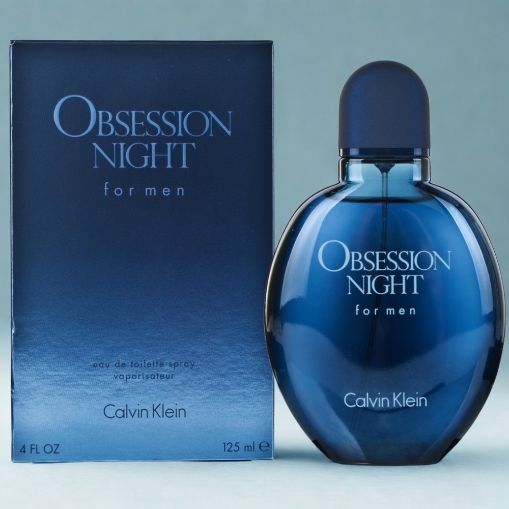 Obsession Night by Calvin Klein 4 oz Eau De Toilette Spray for Men